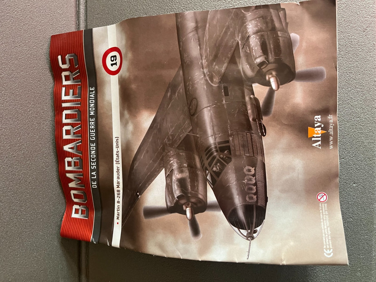 Avion miniature Militaire Bombardier Martin B-26B Marauder Altaya 1/72