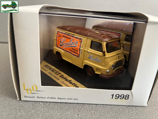 Voiture Miniature Renault Estafette Poulain Centenaire Vitesse au 1/43