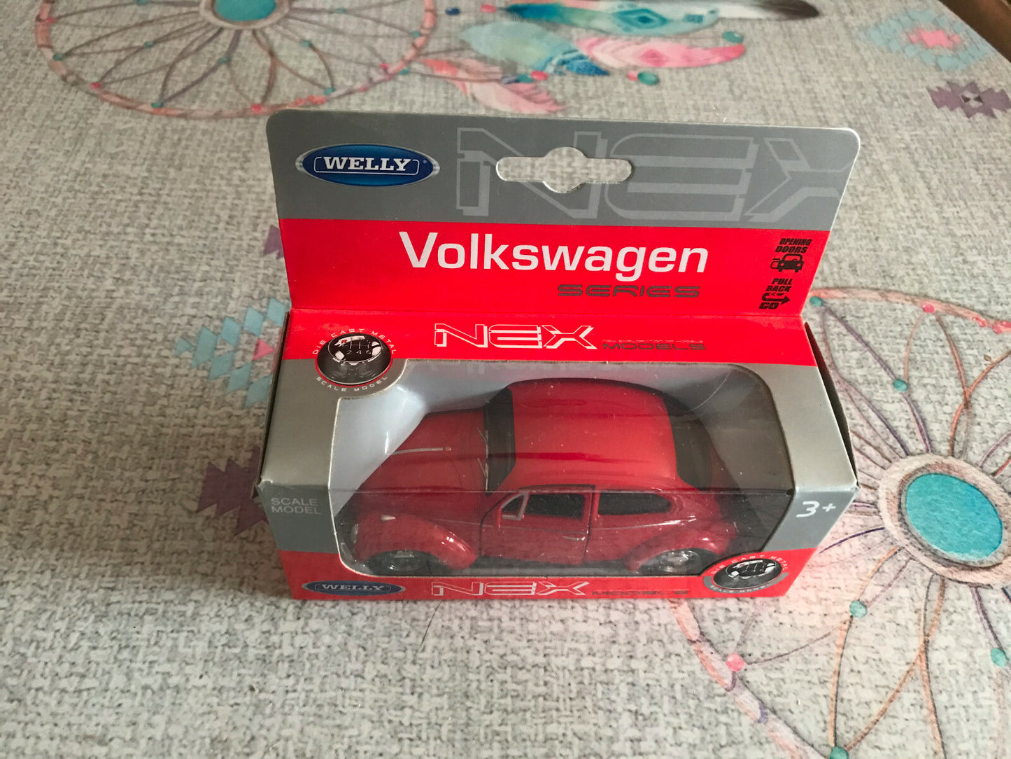 Voiture Miniature Volkswagen Coccinelle Beetle Welly 1/34-39