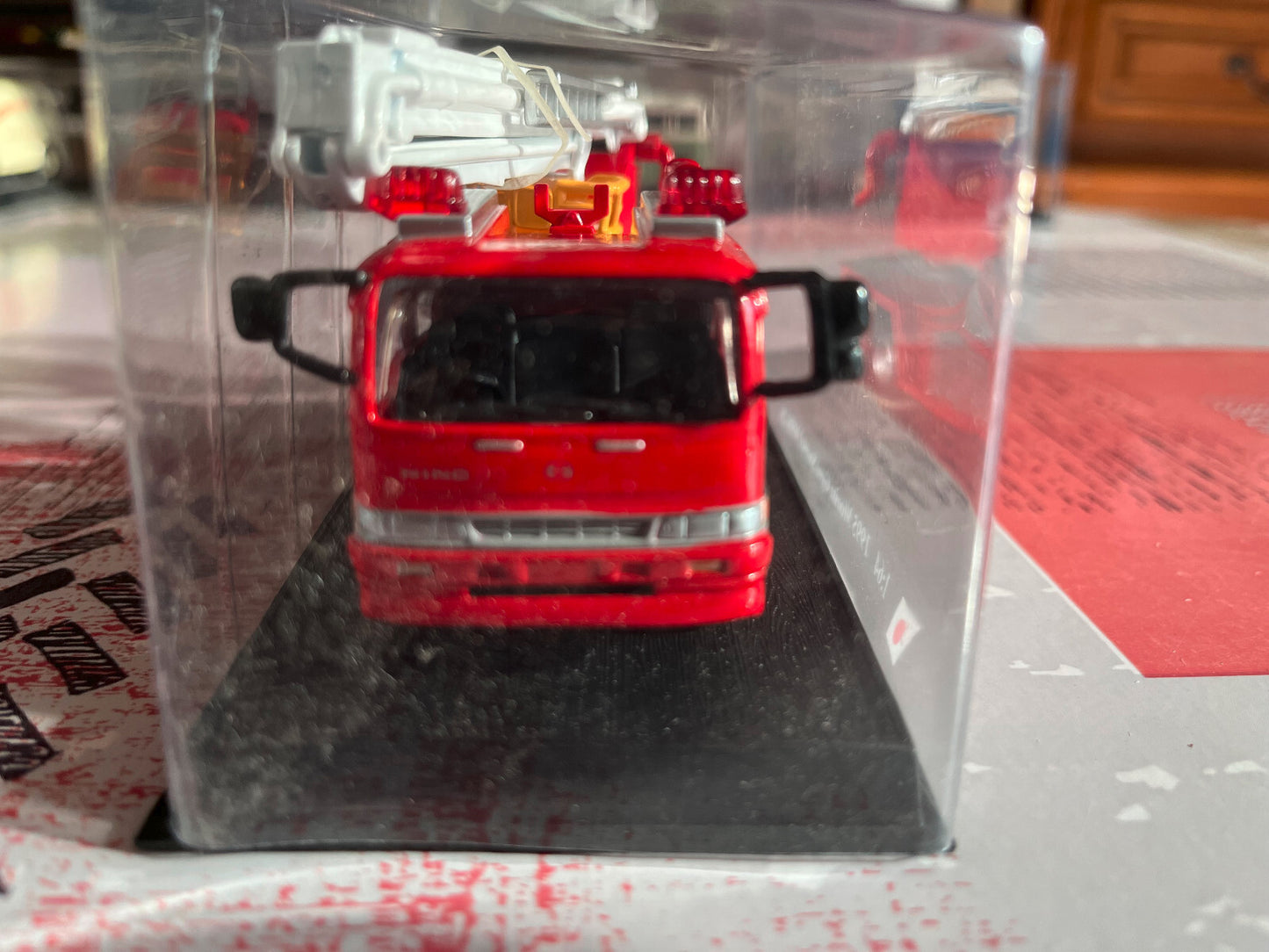 Voiture Miniature Camion Pompiers 1995 Morita Gyro Snorkel MSB 1/64 Delprado