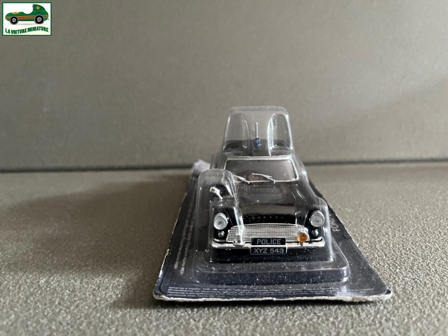 Voiture miniature Ford Consul MkII Police du Monde DeAgostini au 1/43