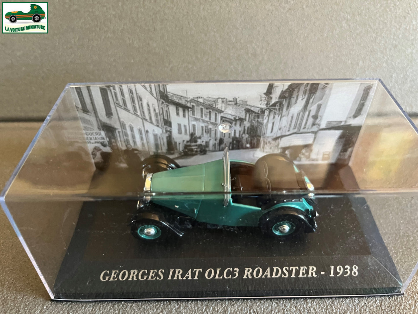 Voiture Miniature Georges Irat OLC3 Roadster 1938 au 1/43 Ixo Altaya