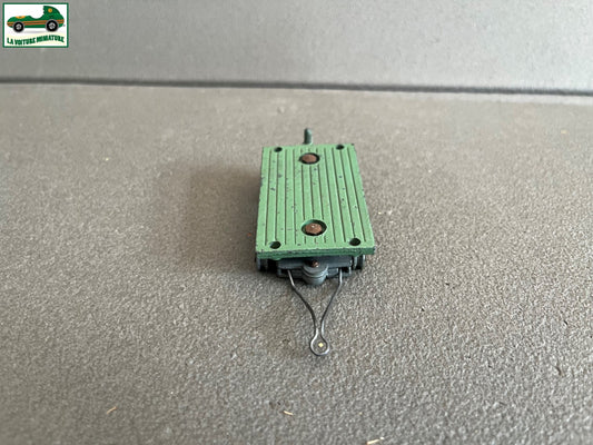 Ancienne Voiture Miniature Remorque Solido Demontable Epave