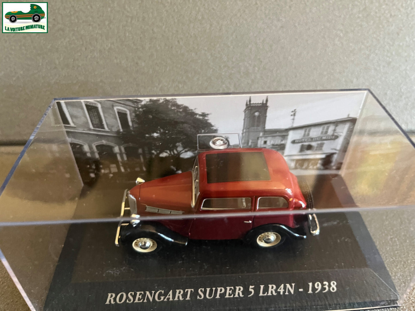 Voiture Miniature Rosengart Super 5 LR4N 1938 au 1/43 Ixo Altaya