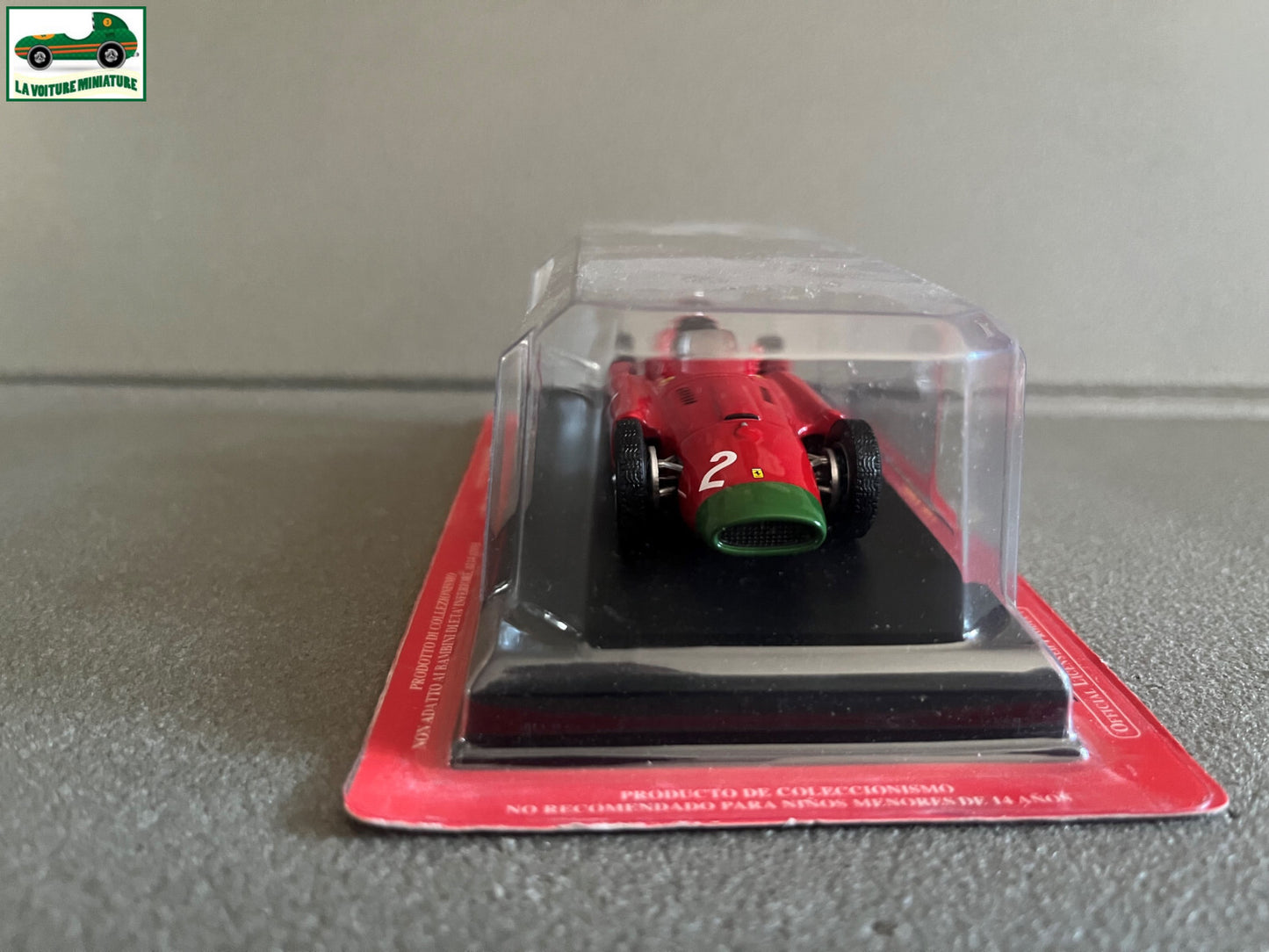 Voiture miniature Collection Formule 1 F1 Ferrari D50 1956 Peter Collins 1/43