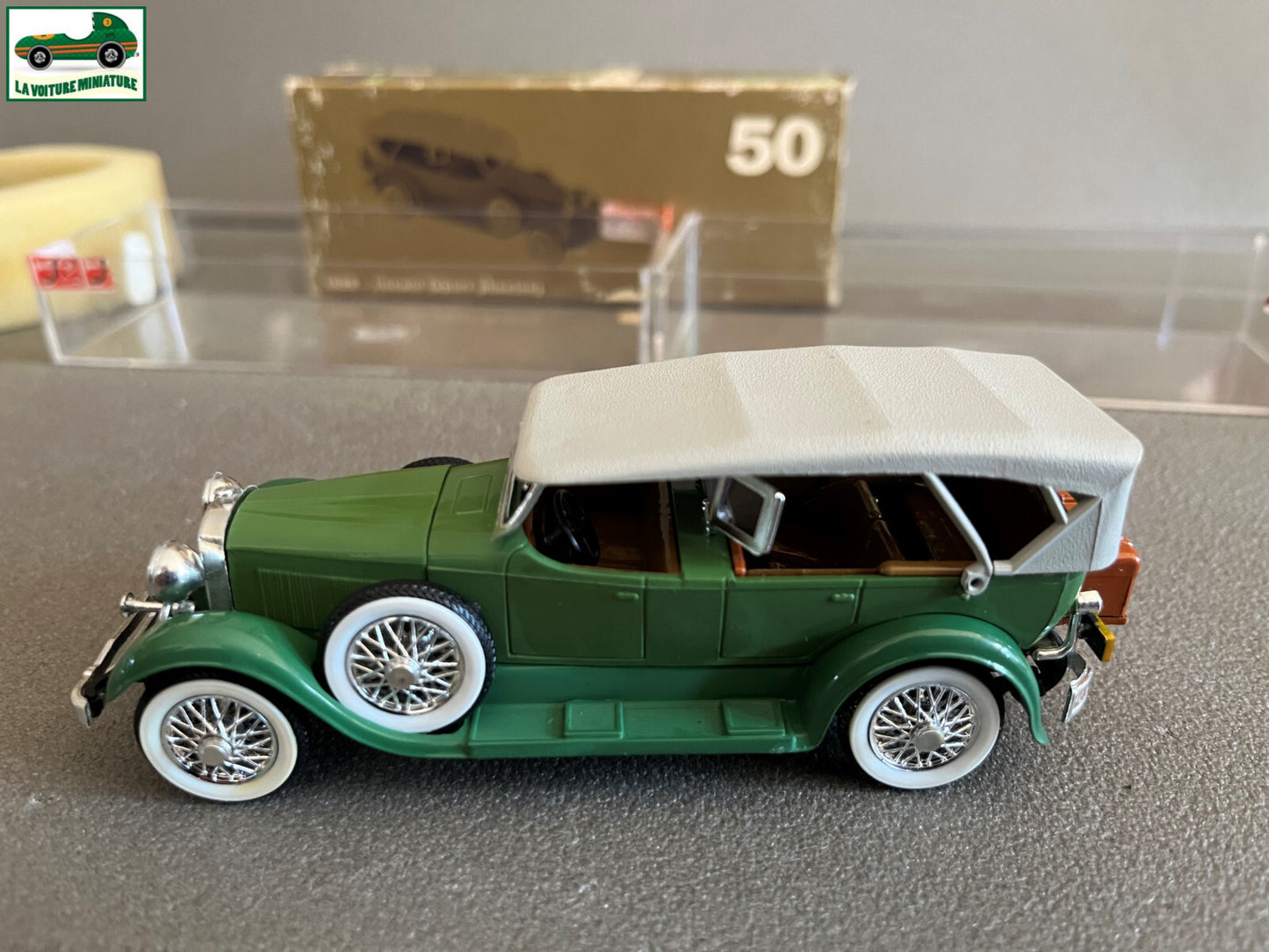 Voiture Miniature Rio 1928 Lincoln Sport Phaeton 1/43 avec Défauts