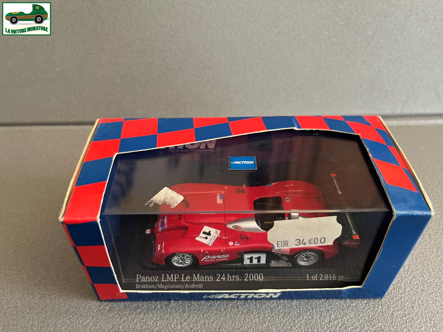 Voiture Miniature Panoz LMP Le Mans 24 hrs 2000 Action Minichamps au 1/43