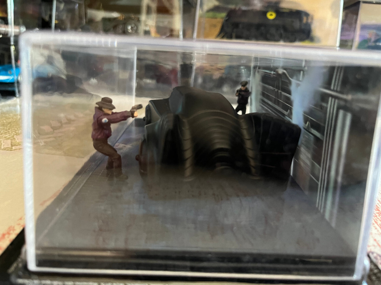 Voiture Miniature Batmobile Les Véhicules de Batman Movie Batwing 1/43