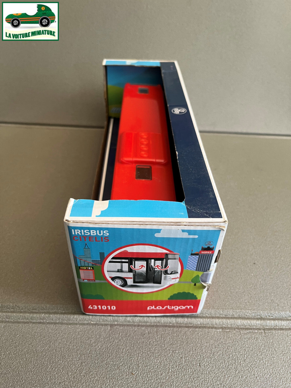 Voiture miniature Autobus Iveco Irisbus Citelis Norev Plastigam au 1/43