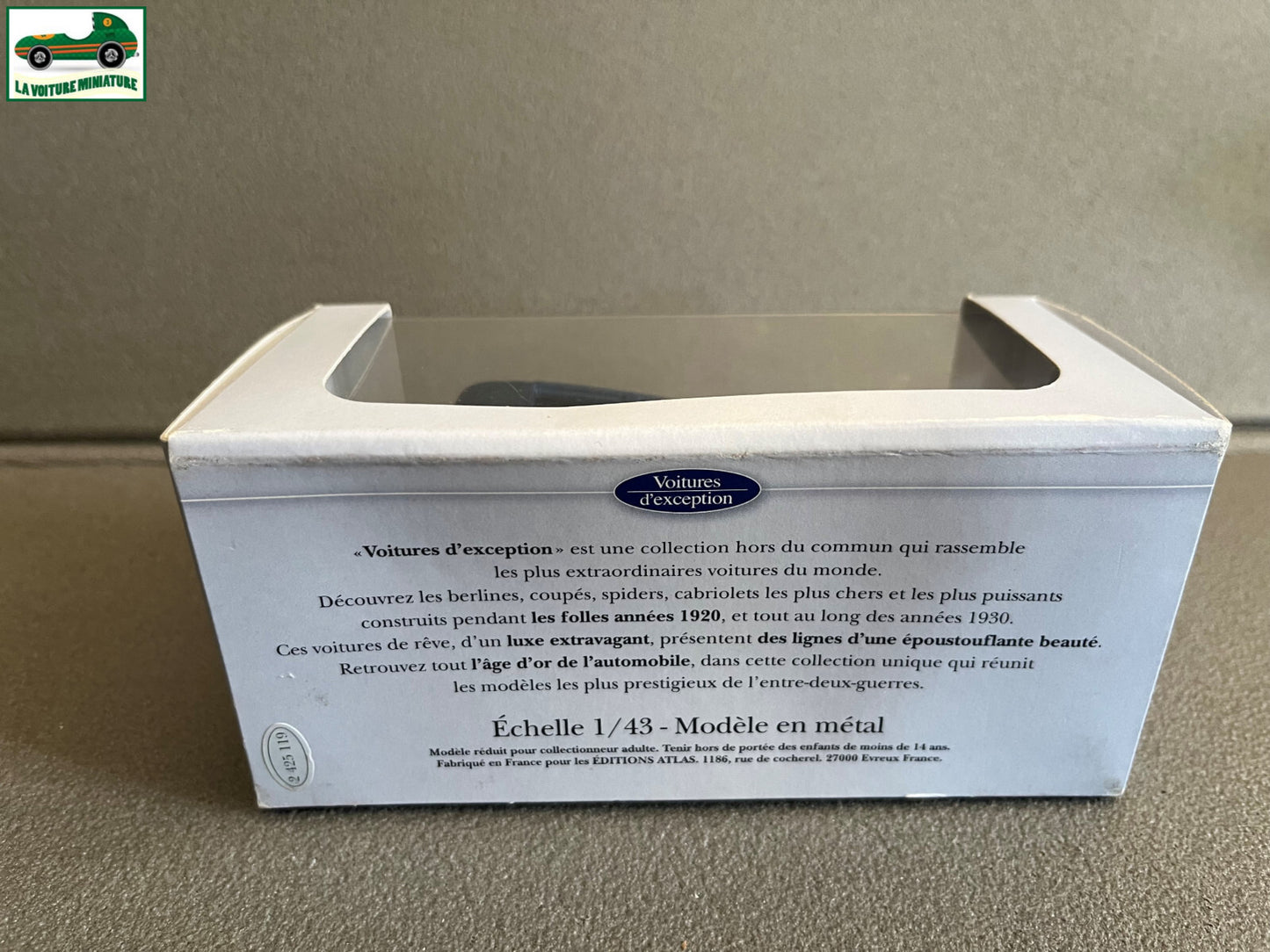 Voiture Miniature Renault Reinastella 1934 Solido Atlas au 1/43