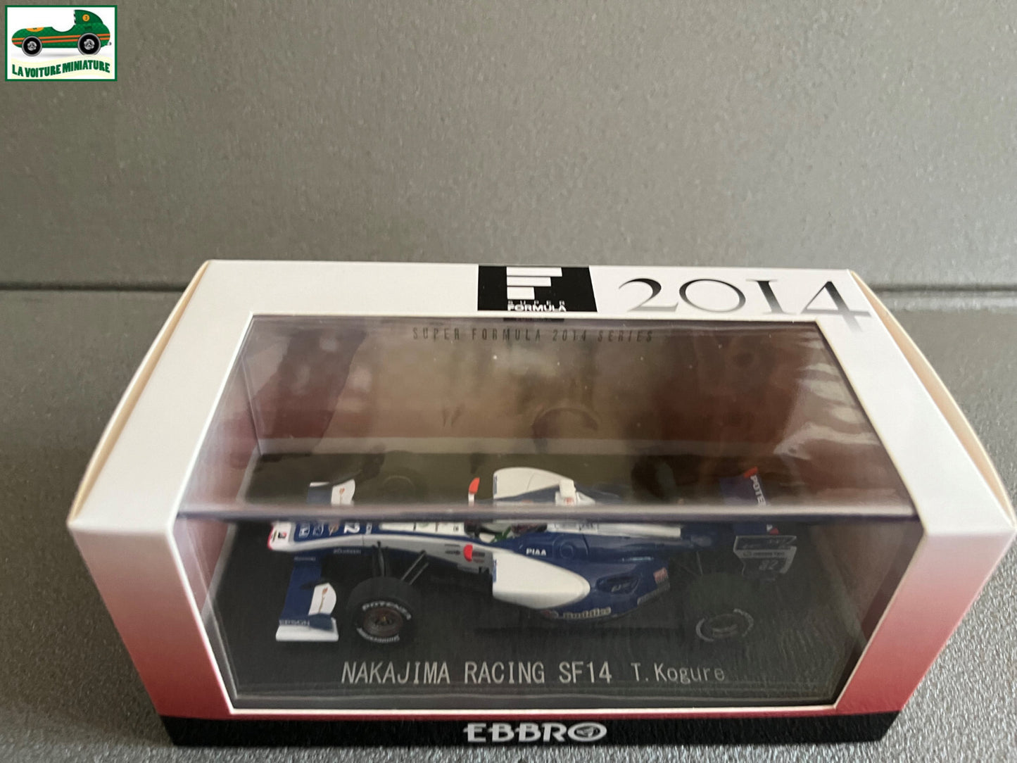 Voiture Miniature Nakajima Racing SF14 Formula 2014 Kogure F1 Ebbro au 1/43