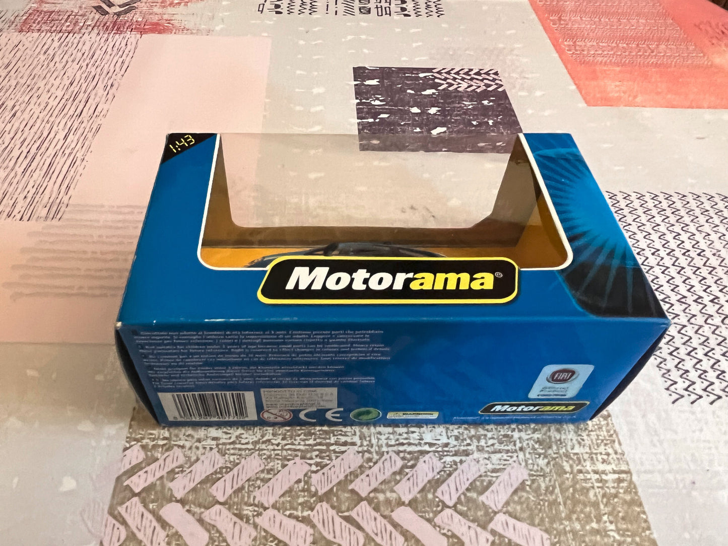 Voiture Miniature Fiat Grande Punto Polizia Motorama au 1/43