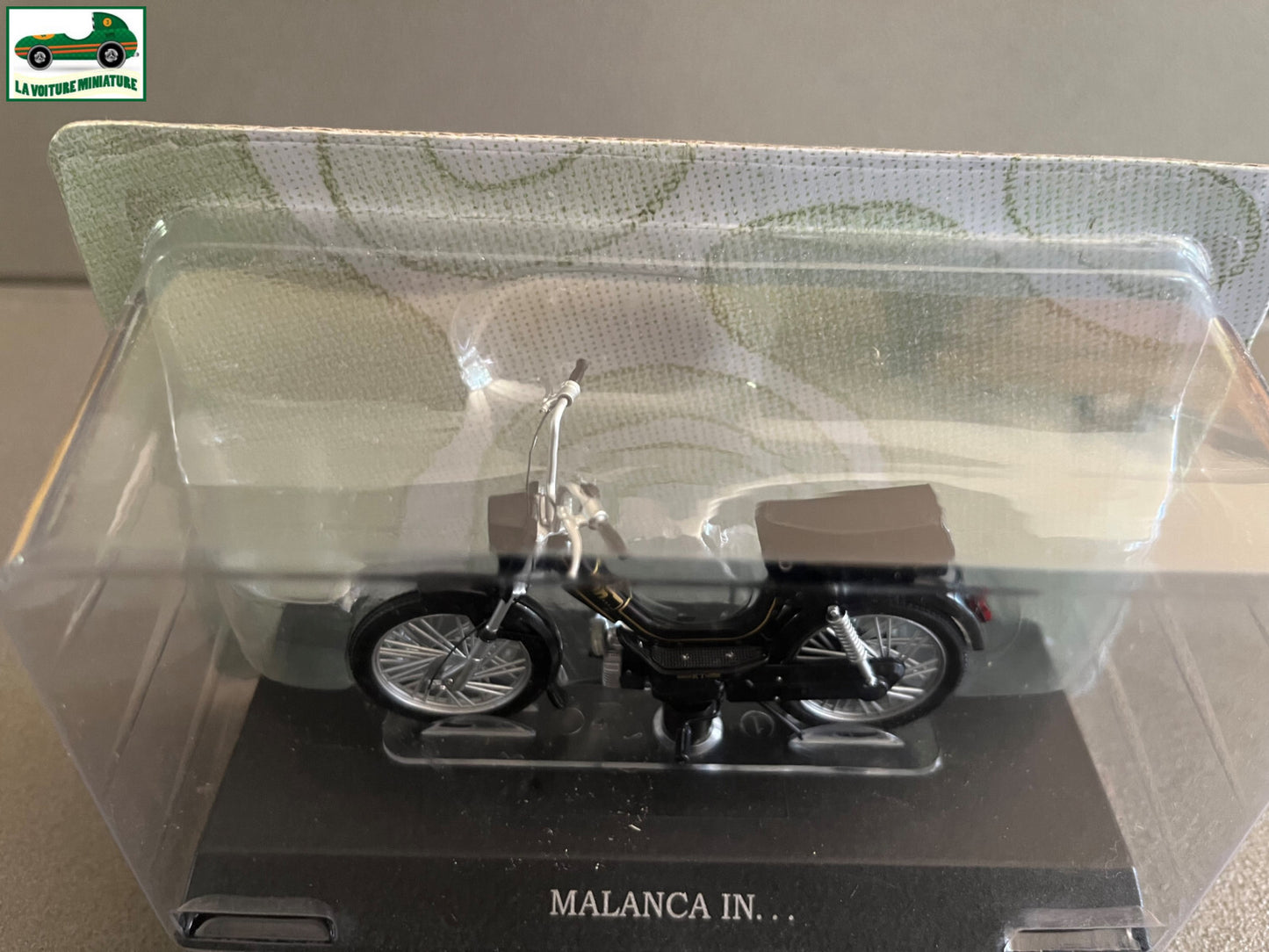Moto Cyclomoteur miniature Malanca In Leo Models 1/18