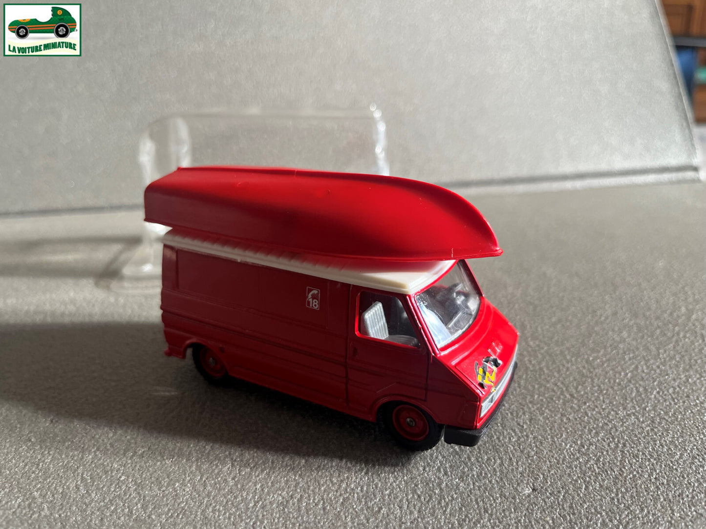 Voiture Miniature Camion Citroen C35 Pompiers Bateau Solido Hachette 1/50