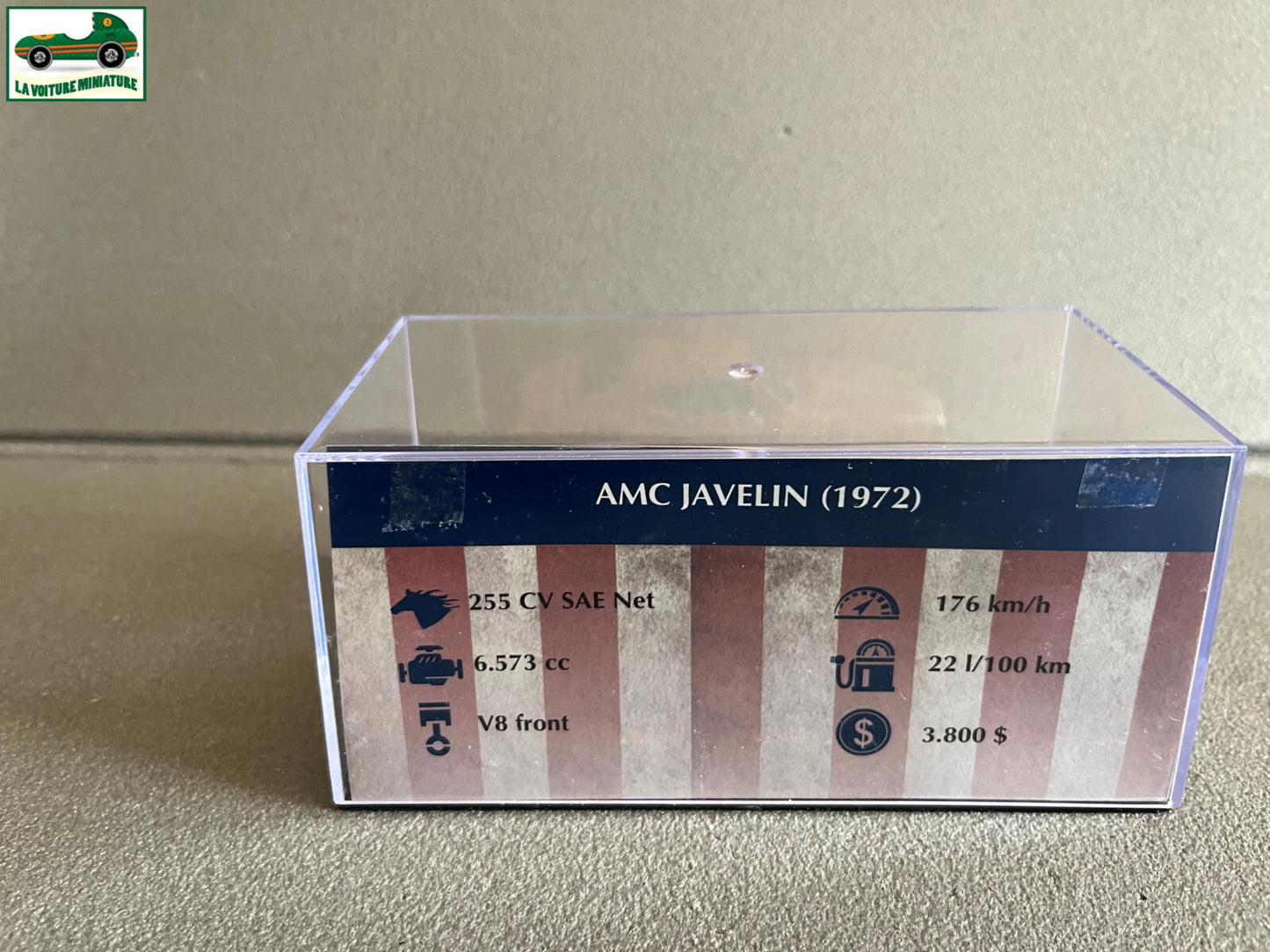 Voiture Miniature American Cars AMC Javelin 1972 Altaya 1/43