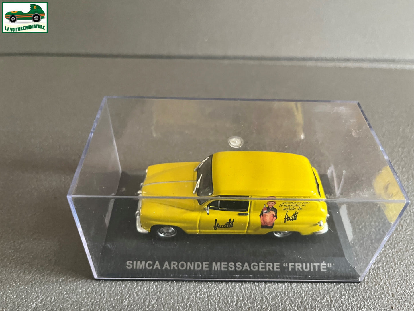 Voiture Miniature Simca Aronde Messagère Fruité au 1/43