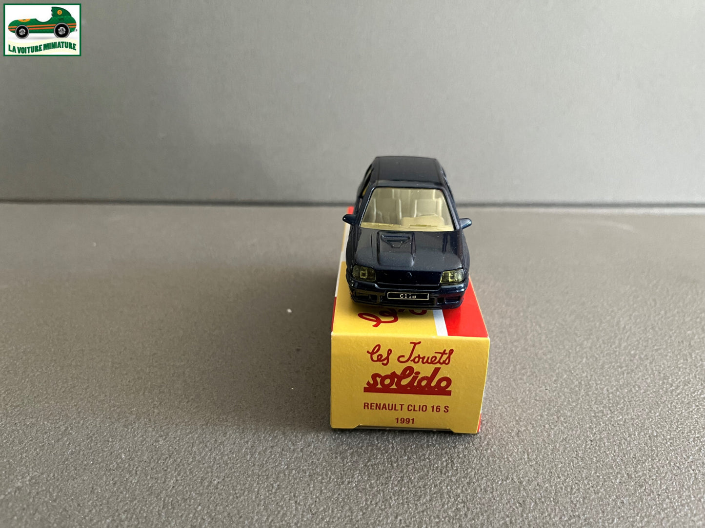 Voiture Miniature Renault Clio 16S 1991 Solido Hachette 1/43