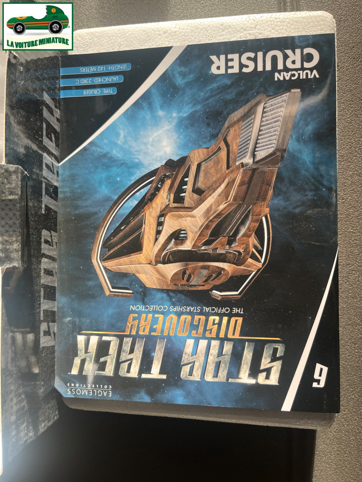 Vaisseau Spatial Miniature Vulcan Cruiser Star Trek Eaglemoss Hero