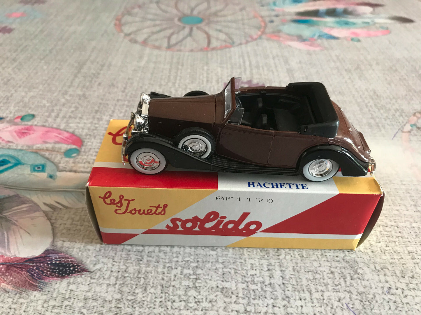 Voiture Miniature Rolls Royce Phamtom III 1939 Solido Hachette au 1/43