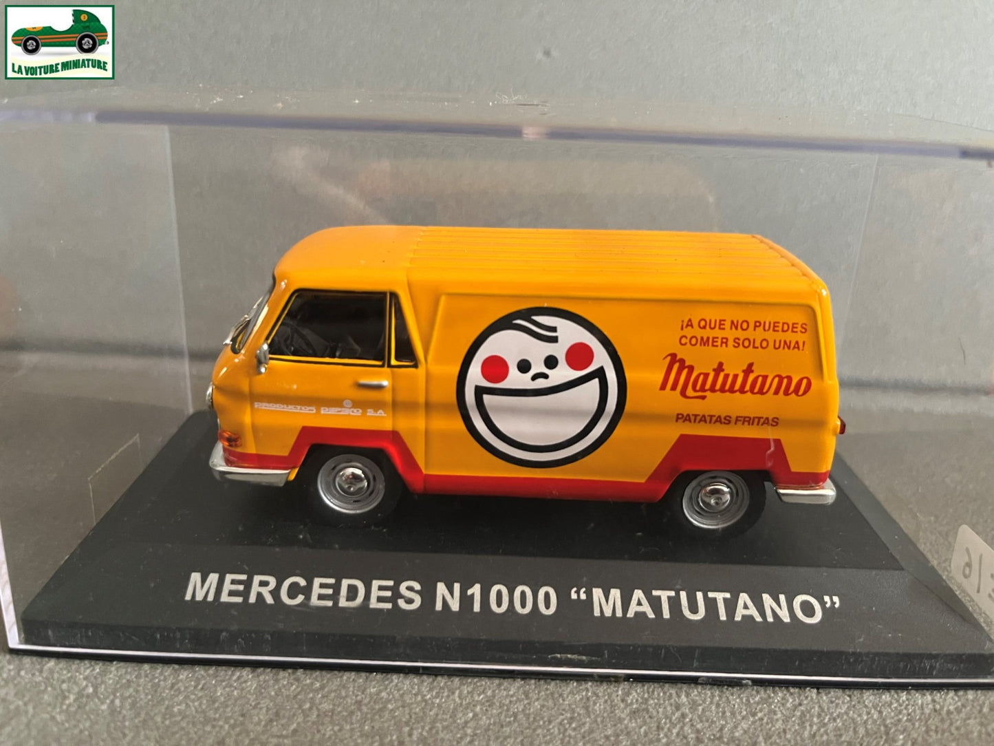 Voiture Miniature Camion Publicitaire Mercedes N1000 Matutano au 1/43
