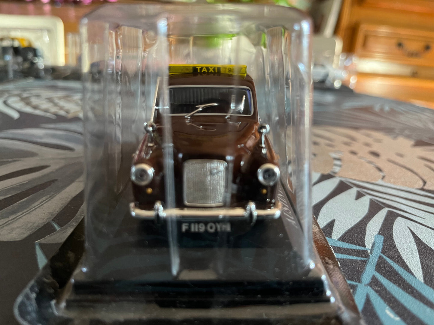 Voiture Miniature Austin FX4 Dublin 1980 Taxi Du Monde au 1/43 Altaya