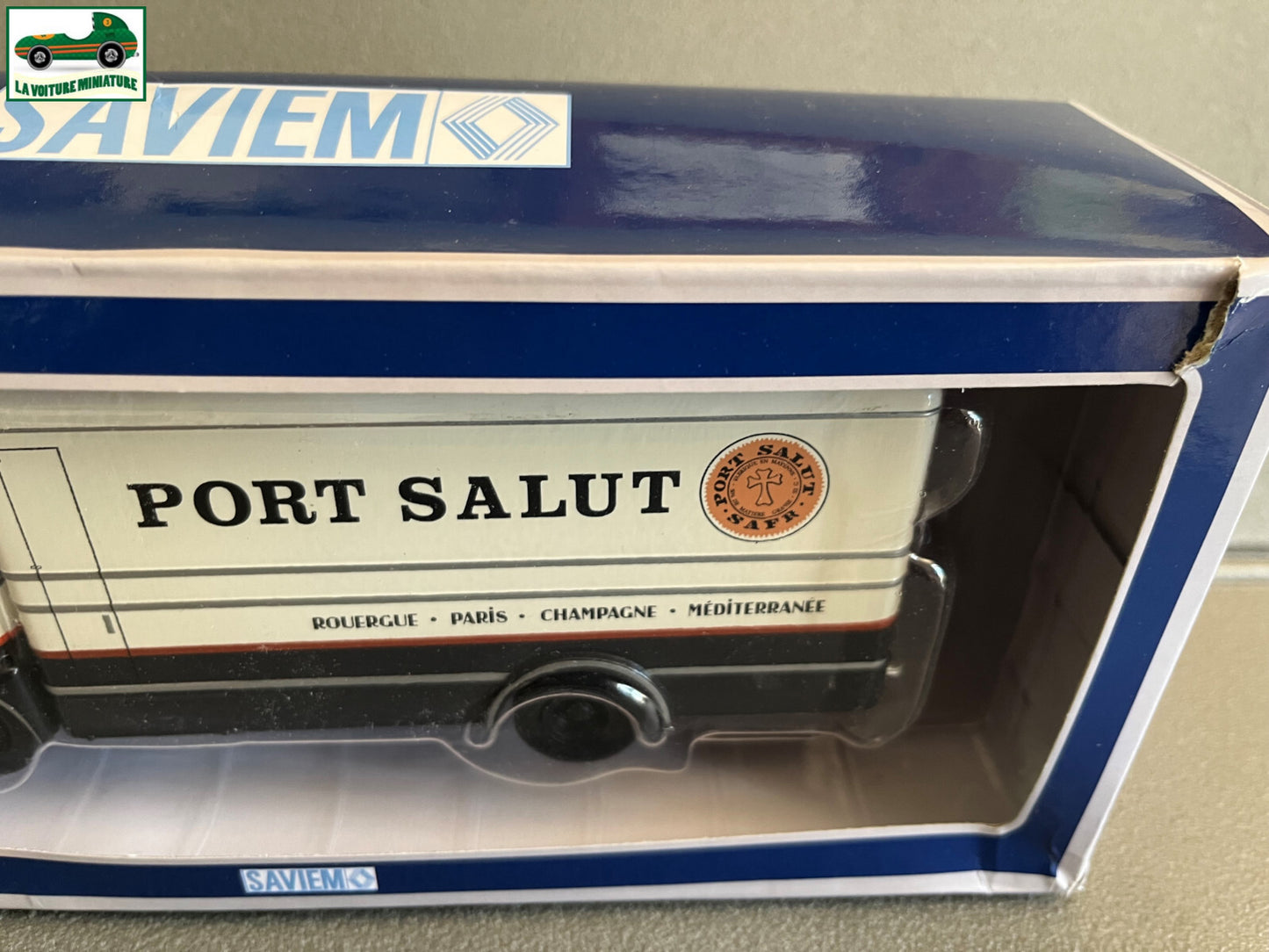 Voiture Miniature Camion Saviem JM200 Port Salut Test Hachette au 1/43