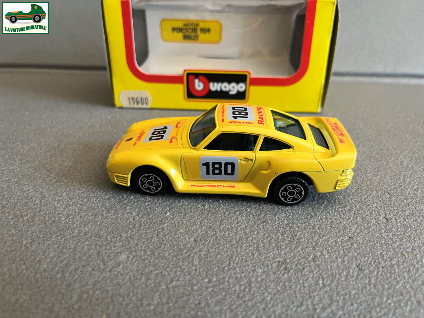 Voiture miniature Porsche 959 Rally cod. 4126 Burago au 1/43