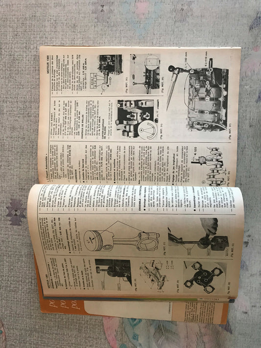 Livre Revue Technique Automobile Citroen BX Base 14 E RE 16 RS TRS LEA