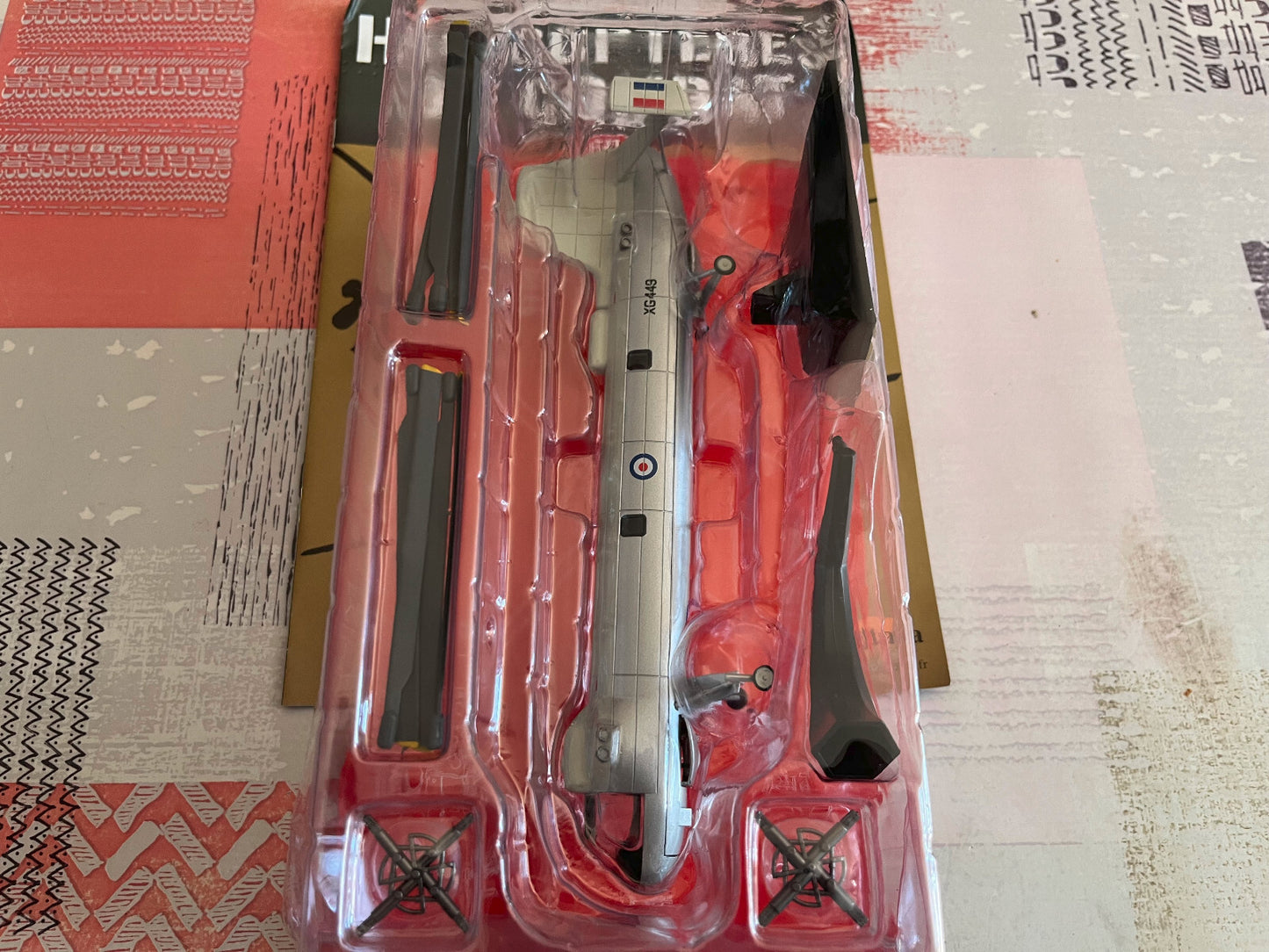 Hélicoptère de combat Miniature Bristol 192 Belvedere 1/72