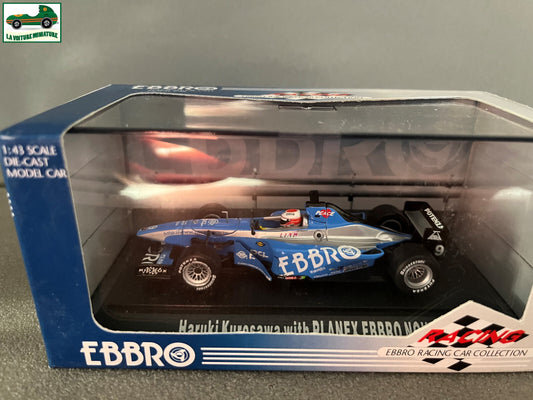 Voiture Miniature Formula Nippon Haruki Kurosawa Planex F1 Ebbro au 1/43