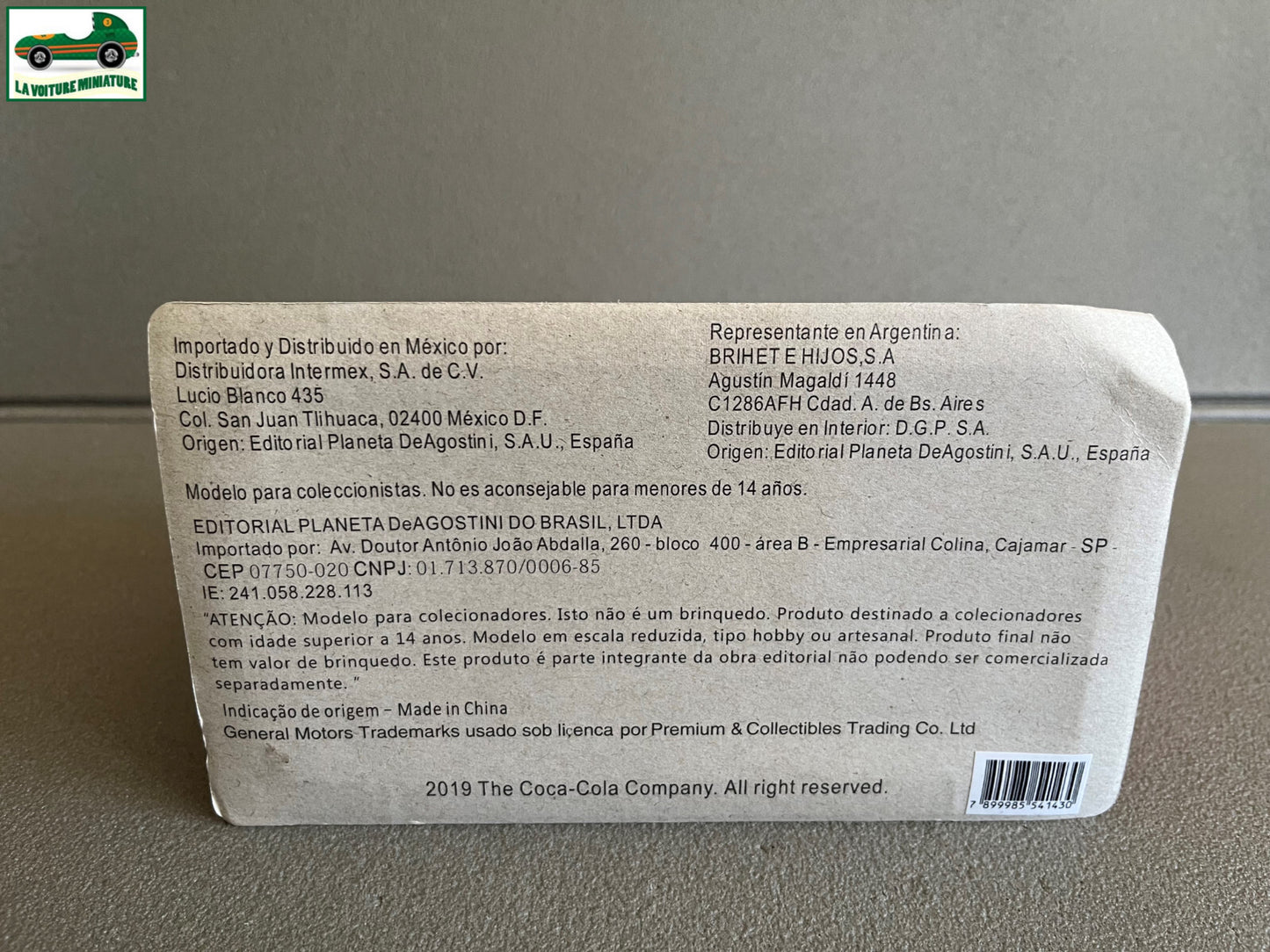 Voiture miniature Camion Livraison Coca Cola Bedford J6 1964 au 1/72