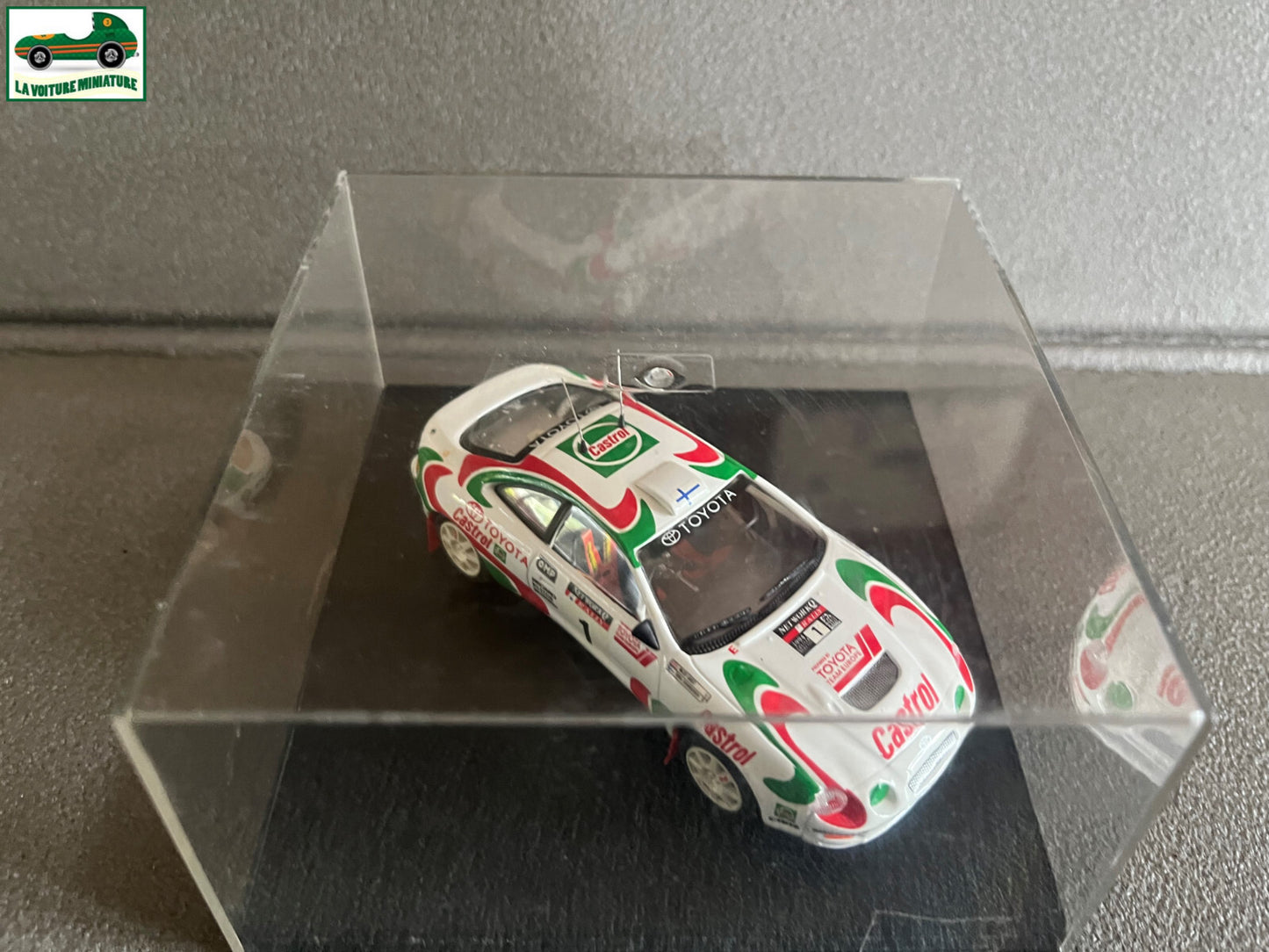 Voiture Miniature Toyota Celica GT Four Castrol RAC Trofeu au 1/43 Défauts