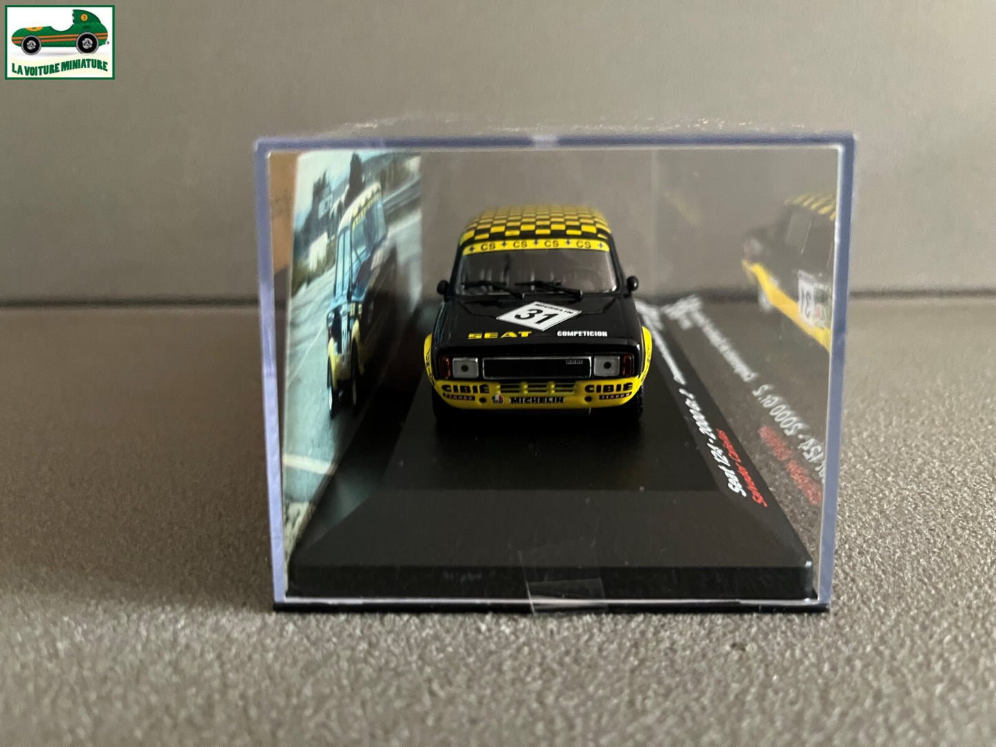 Voiture Miniature Seat 124 2000 Gr. 2 1979 Rallye Espagne au 1/43