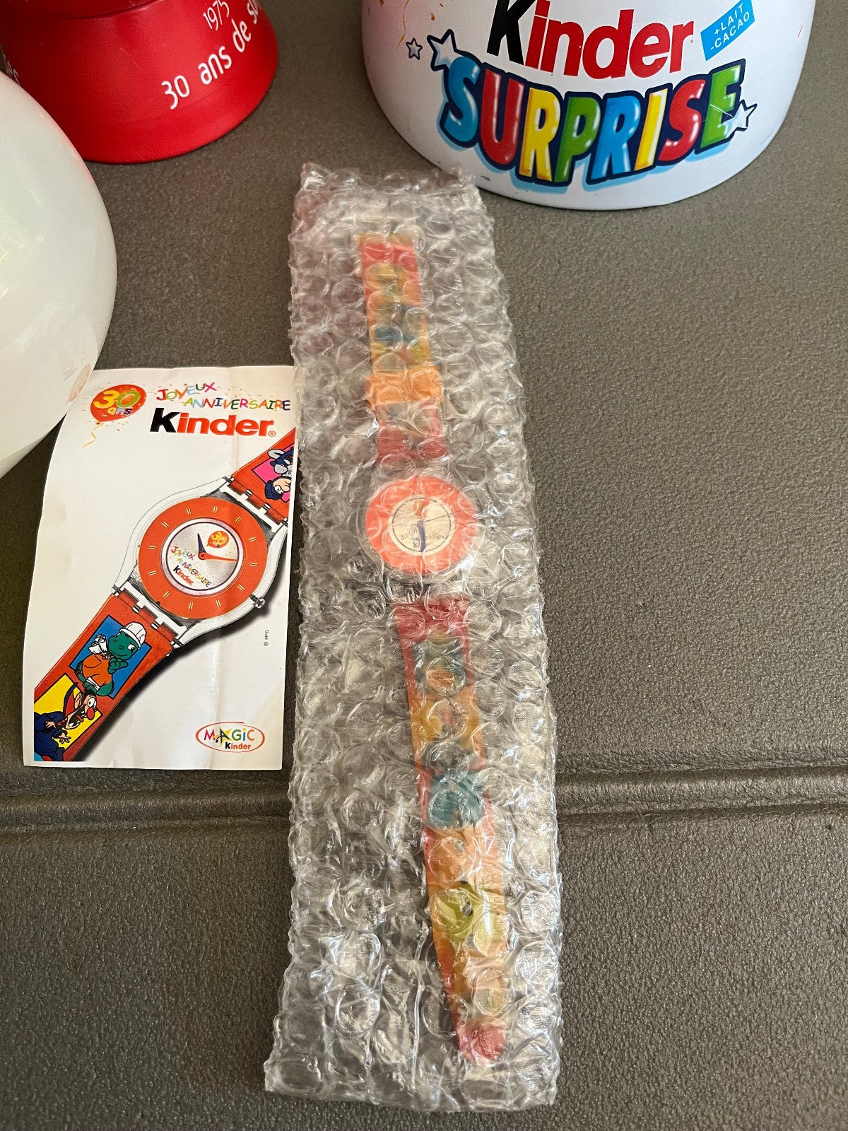 Collection Oeuf Kinder Surprise Montre Kinder Anniversaire 2005