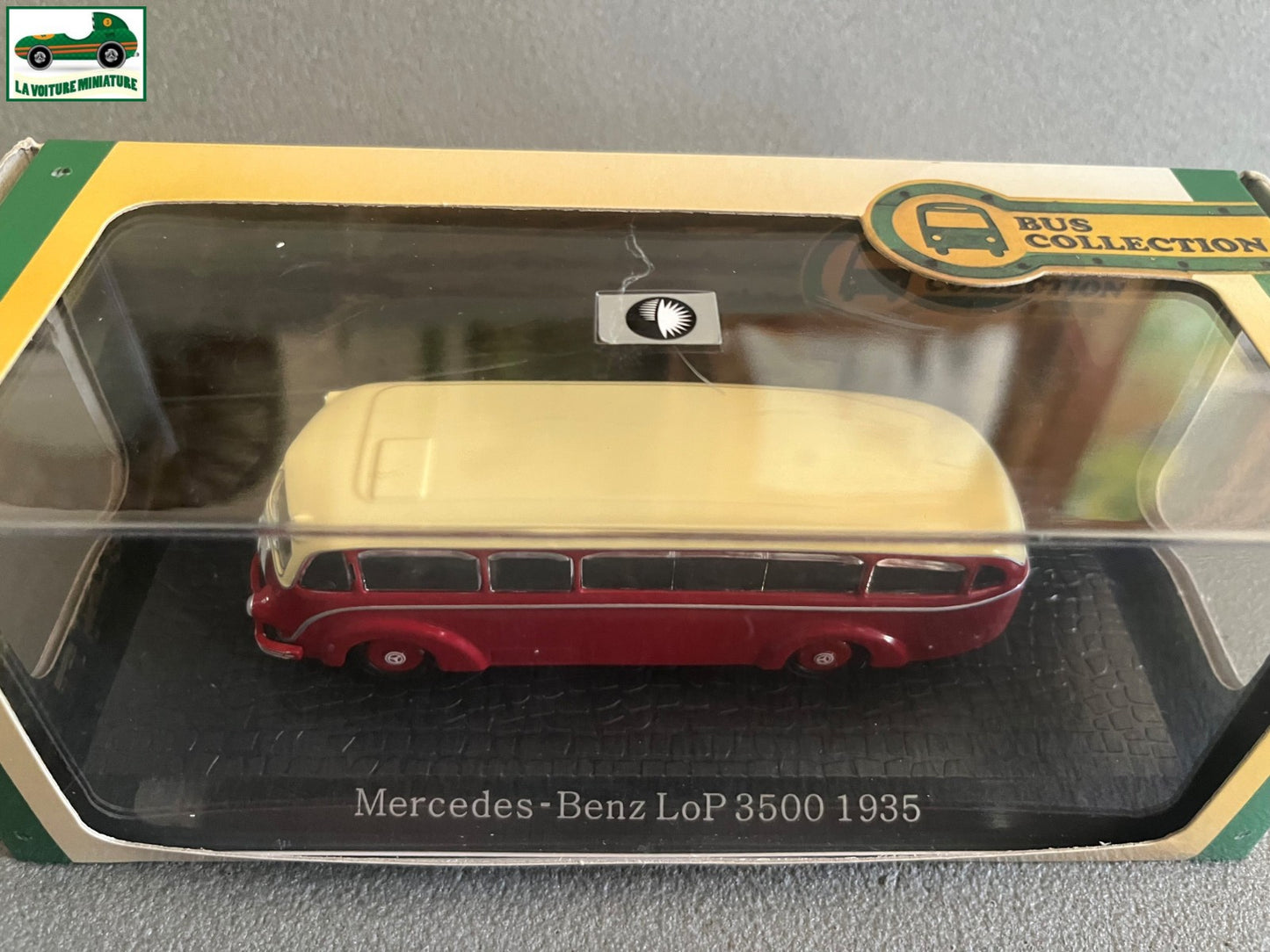 Voiture miniature Mercedes Benz LoP 3500 1935 Autobus Bus Collection Atlas 1/72