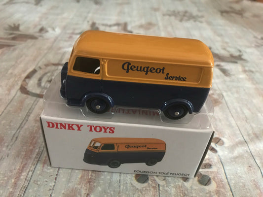 Voiture Miniature Fourgon Tolé Peugeot Service Hors Série 25 B Dinky Toys Atlas