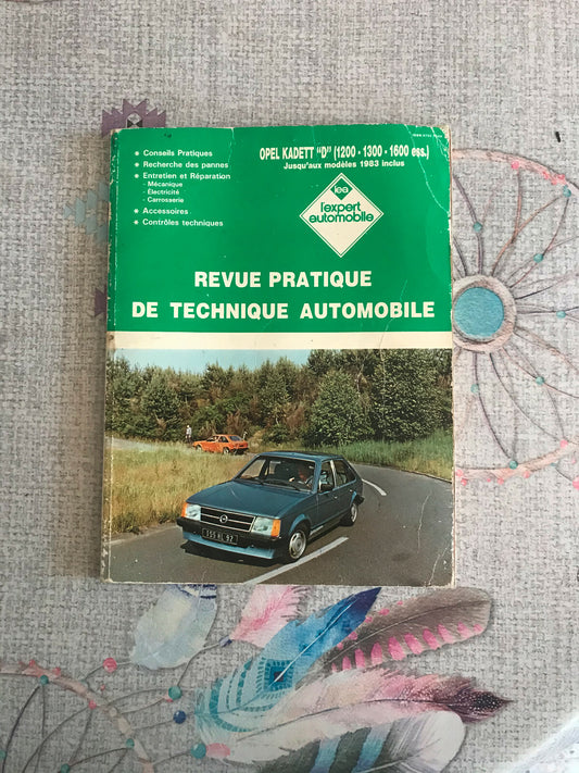 Livre Revue Technique Automobile Opel Kadett D