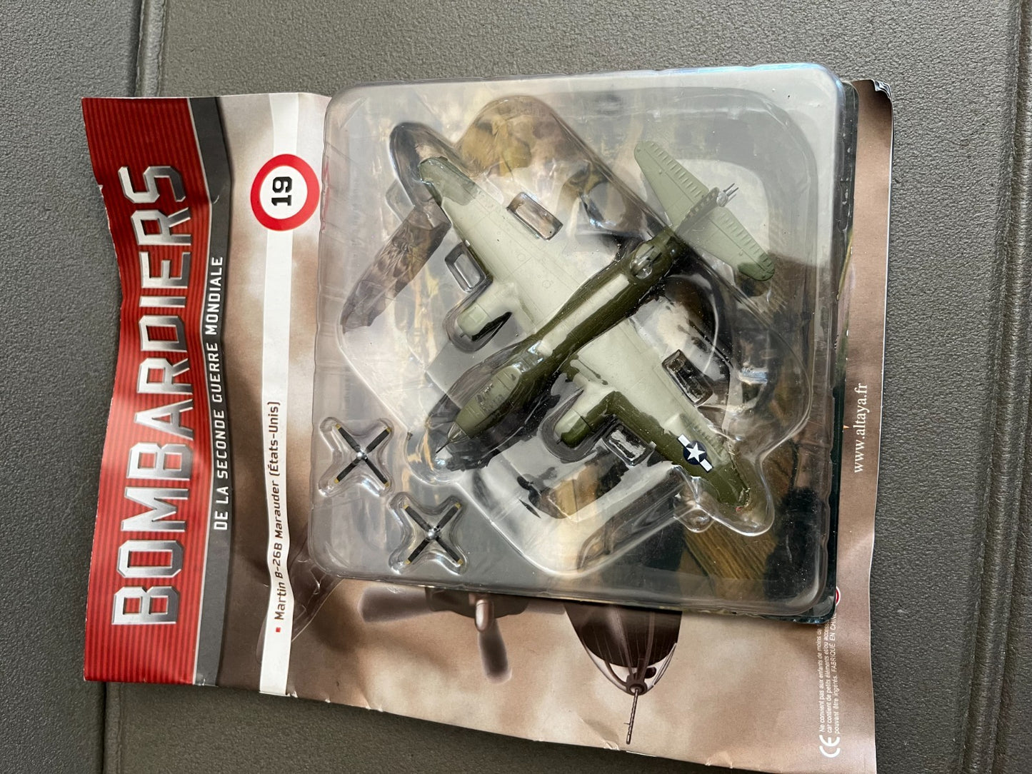 Avion miniature Militaire Bombardier Martin B-26B Marauder Altaya 1/72