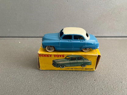 Ancienne Miniature Voiture Simca 9 Aronde Dinky Toys France 24U Bi-ton Boite