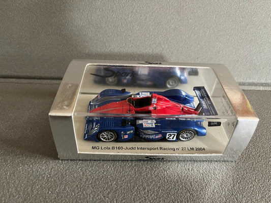 Voiture Miniature MG Lola B160 N°27 LM 2004 Le Mans Spark au 1/43