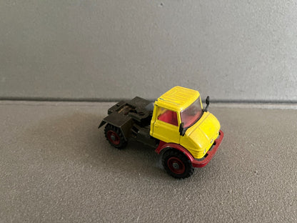 Ancienne Miniature Voiture Camion Unimog 406 Corgi Toys Gt Britain Epave