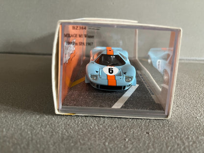 Voiture Miniature Ford Mirage M1 1000 KM Spa 1967 Bizarre Minimax Spark au 1/43