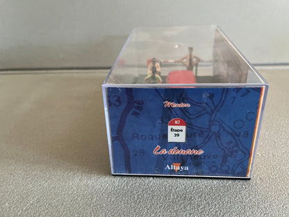 Voiture Miniature Fiat 600 Etape 39 La Route Bleue RN7 1/43