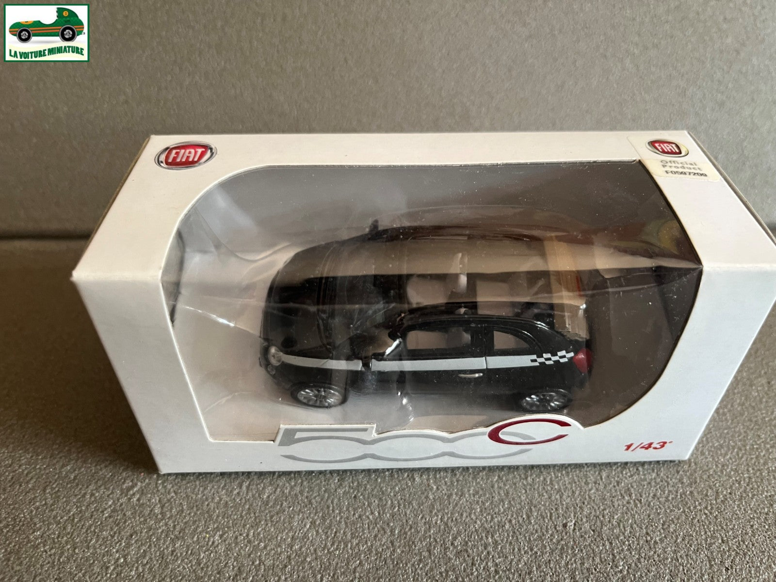 Voiture Miniature Fiat 500 C Norev au 1/43