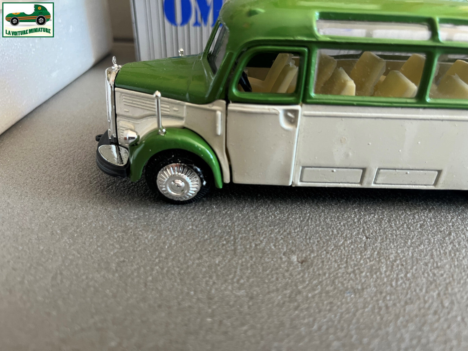 Ancienne Miniature Voiture Autobus Bus O3500 Omnibus Mercedes NZG 1/40 Défaut