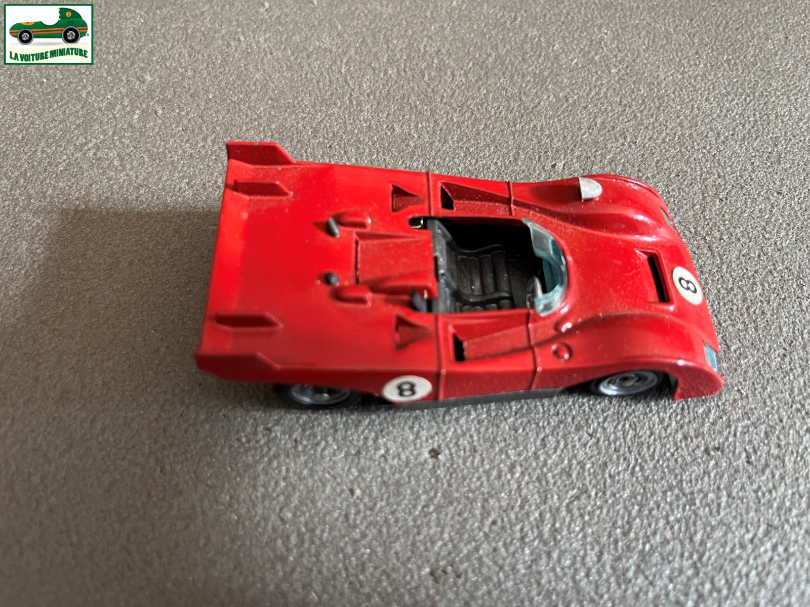 Ancienne Voiture Miniature Ferrari 312 PB Mebetoys Mattel Made in Italy 1/43
