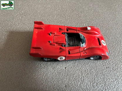 Ancienne Voiture Miniature Ferrari 312 PB Mebetoys Mattel Made in Italy 1/43