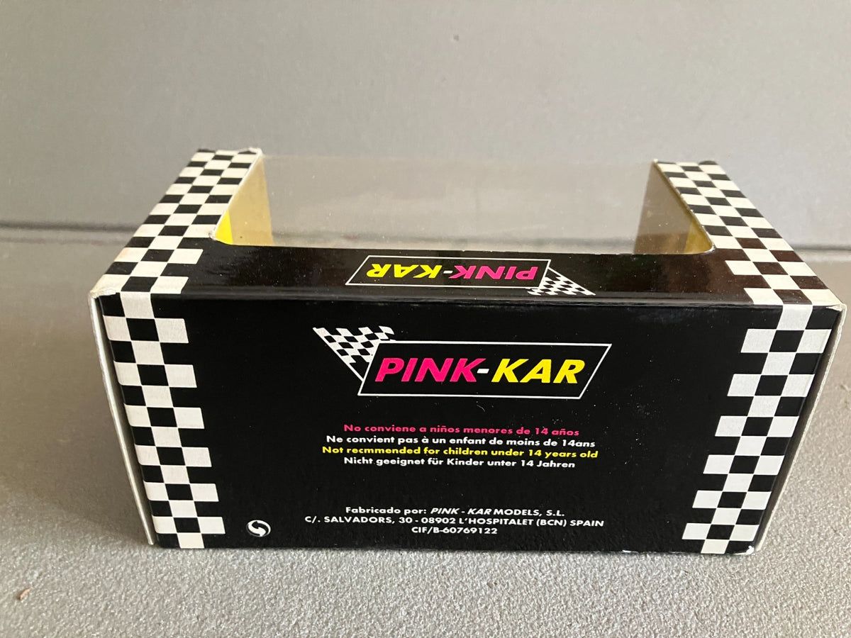 Voiture Miniature Circuit Bugatti Type 59 Pink Kar Slot Spain 1/32