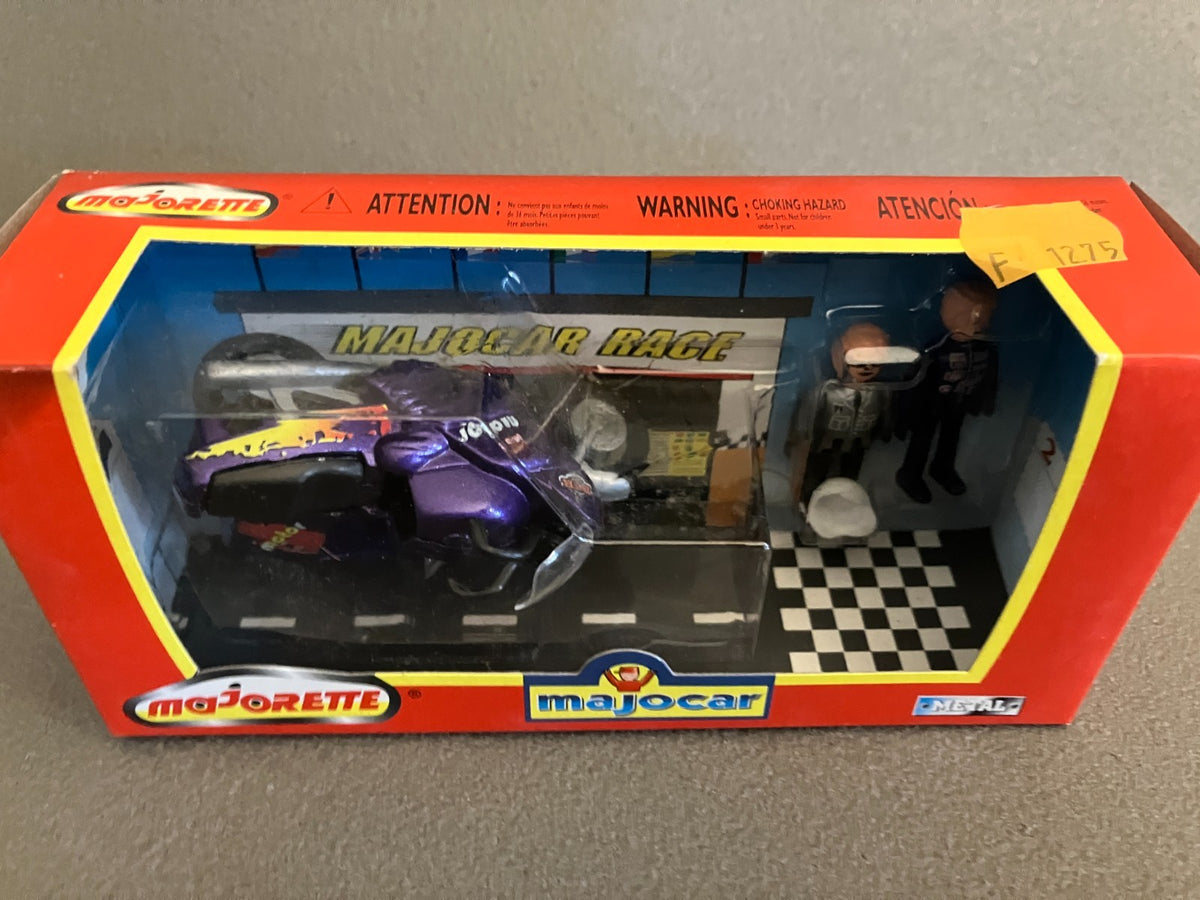 Voiture miniature Majocar 7300 Moto Side Car Majorette