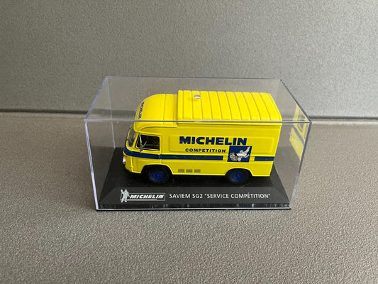 Voiture Miniature Camion Publicitaire Saviem SG2 Michelin Competition au 1/43